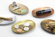 Brass Plate Oval - Rust Brass