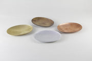 Brass Plate Oval - Rust Brass