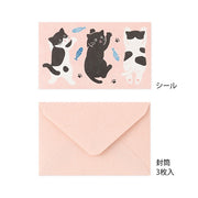 Midori Mini Letter Set w/ Seal | Cat