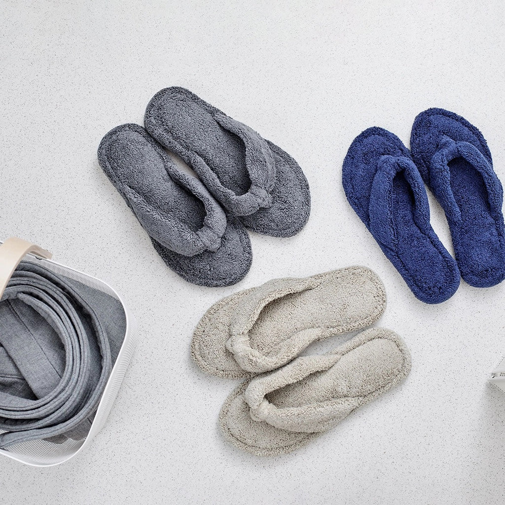 Uchino Pile Sandals - Grey