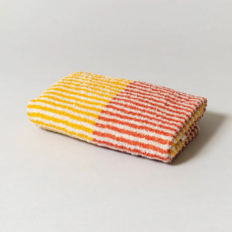 Hemp Stripe Towel | Yellow