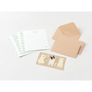 Midori Mini Letter Set w/ Seal | Dog