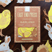 Spring Bunny, Chicks & Daffodils Sewn Garland