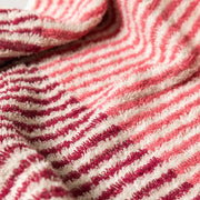 Hemp Stripe Towel | Pink