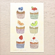 Midori Asano Three O'Clock Postcard Set