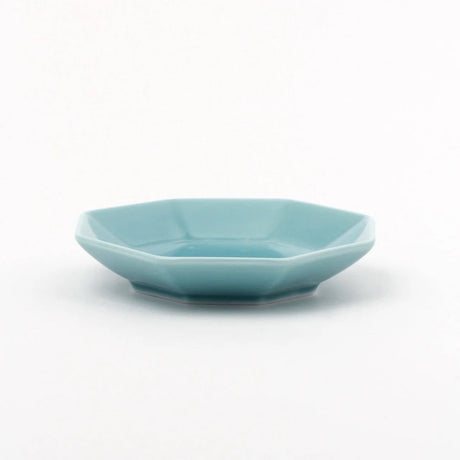 Mino Ware Mini Dish Octagon | Blue