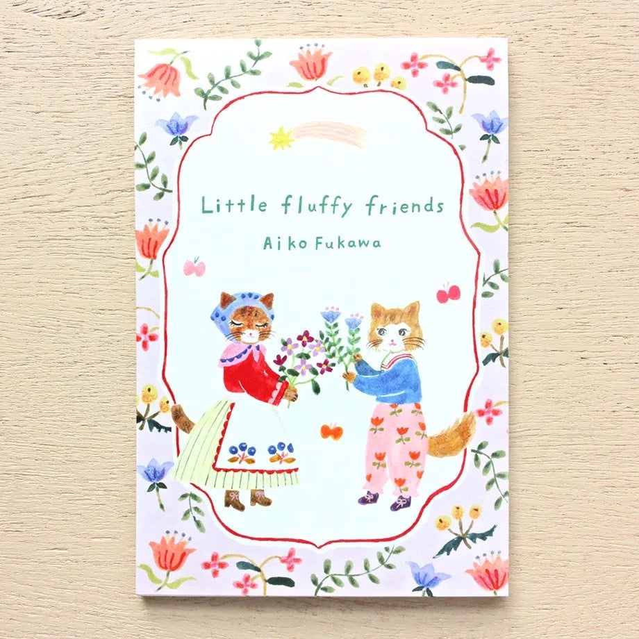 Aiko Fukawa Little Fluffy Friends Postcard Set