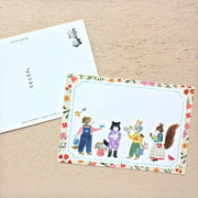 Aiko Fukawa Little Fluffy Friends Postcard Set