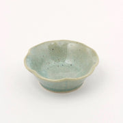 Mino Ware Mini Bowl Flower | Soft Green