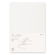 MD Diary Notebook A5 - Blank Cotton