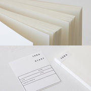 MD Diary Notebook A5 - Blank Cotton