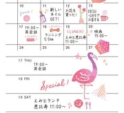 Midori Planner Stickers - Pink