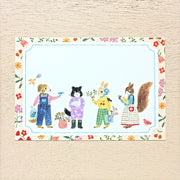 Aiko Fukawa Little Fluffy Friends Postcard Set