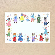 Aiko Fukawa Little Fluffy Friends Postcard Set