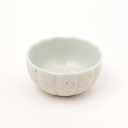 Mino Ware Pumpkin Mini Bowl | White