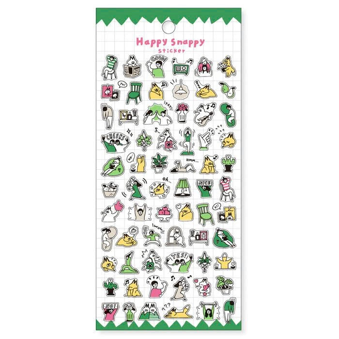 Happy Snappy Stickers