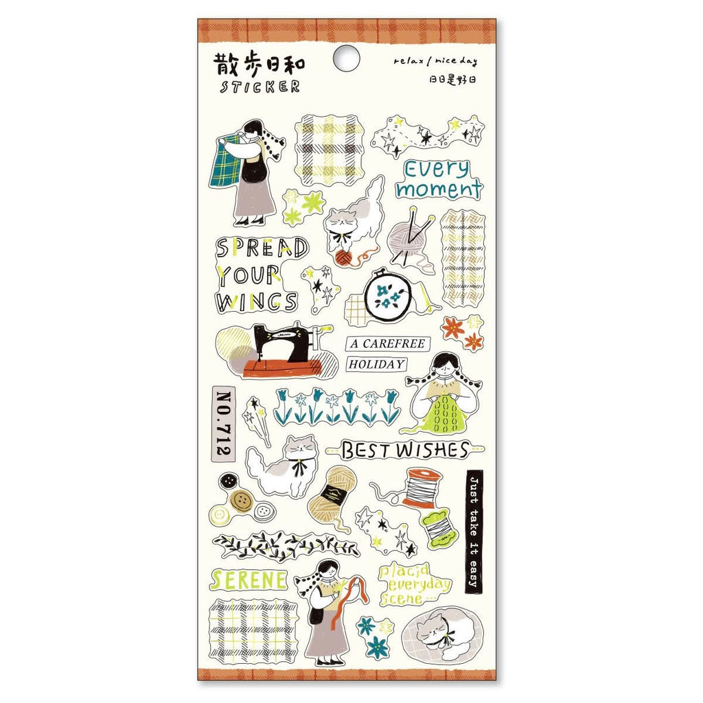 It's a Nice Day for a Walk Stickers | Asst