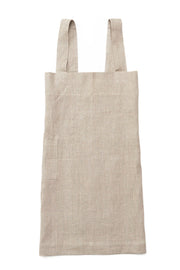 Natural Linen Square Apron