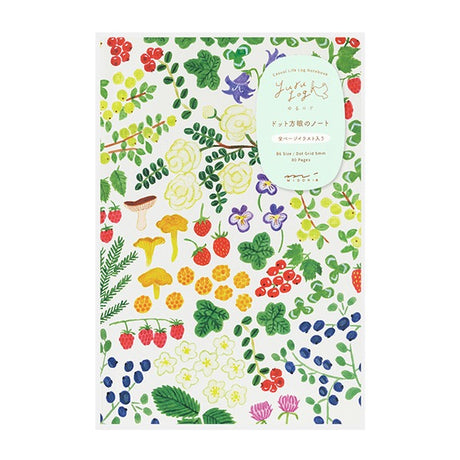 Midori B6 Yuru Log Notebook - Nordic