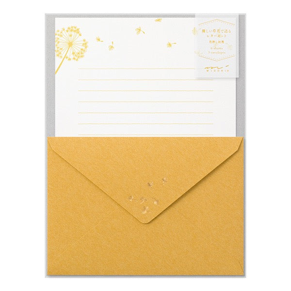 Letterset w/ Foil Stamped Envelopes | Dandelion