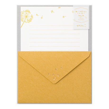 Letterset w/ Foil Stamped Envelopes | Dandelion