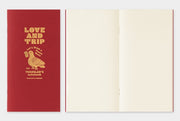 Traveler's Notebook Starter Kit | LOVE & TRIP Red - Special Edition