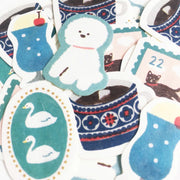 Furukawa Flake Stickers - Blue