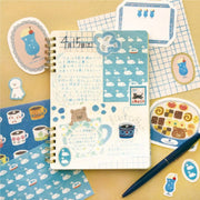 Furukawa Flake Stickers - Blue
