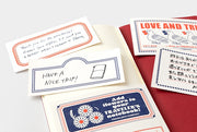 Traveler's Notebook Starter Kit | LOVE & TRIP Red - Special Edition