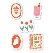 Furukawa Flake Stickers - Red