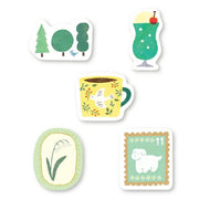 Furukawa Flake Stickers - Green