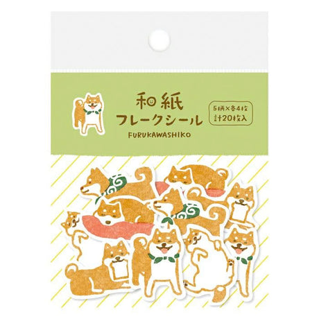 Furukawa Flake Stickers - Shibainu