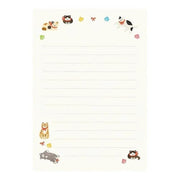 Furukawa Paper Hanko Letter Set - Cat & Bell