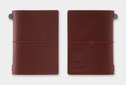 Traveler’s Notebook Passport Size Starter Kit | LOVE & TRIP Red - Special Edition