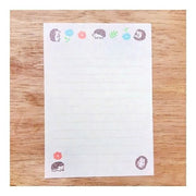 Furukawa Paper Hanko Letter Set - Hedgehog & Flowers