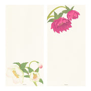 Christmas Rose (Hellebore) Washi Message Pad