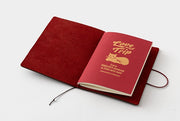 Traveler’s Notebook Passport Size Starter Kit | LOVE & TRIP Red - Special Edition