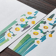 Daffodil Washi Letter Pad