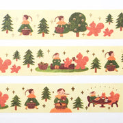 Mariko Fukuoka Foil Stamped Masking Tape | To the Forest