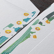 Daffodil Washi Envelopes