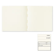 MD Diary Notebook A5 Square Thick - Blank