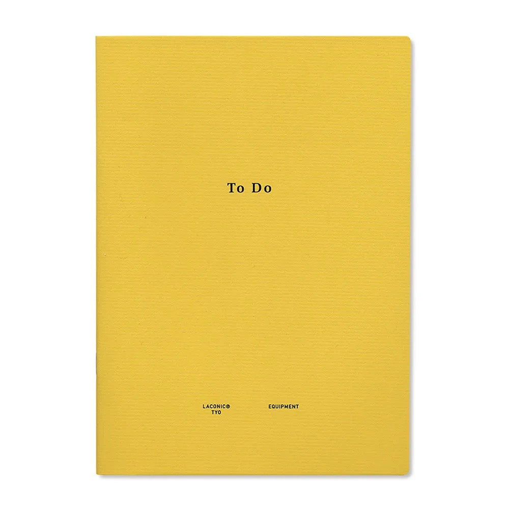 Laconic To Do Notebook