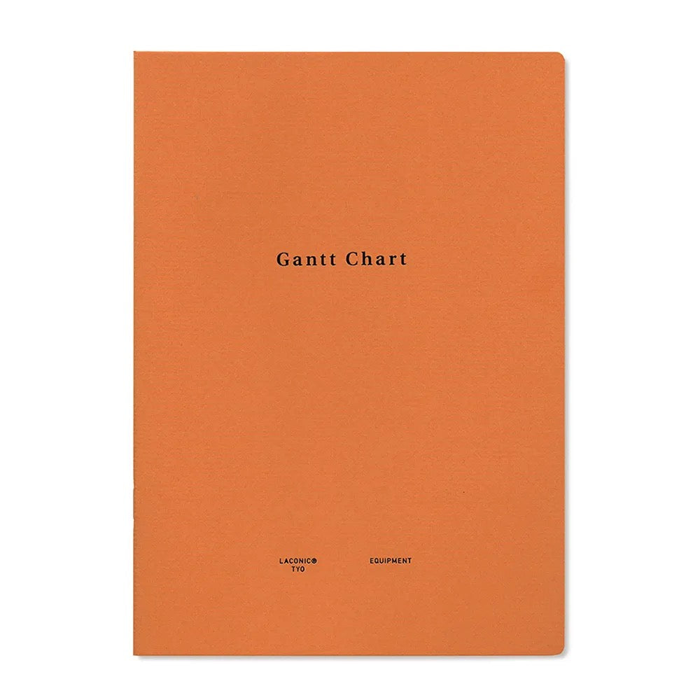 Laconic Gantt Chart Notebook