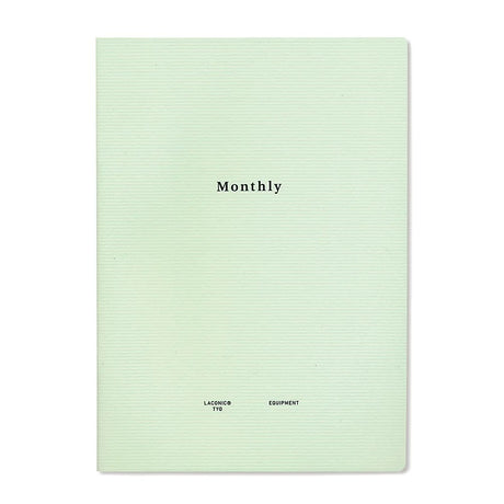 Laconic Monthly Notebook