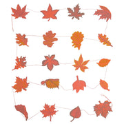 Autumn Leaves Sewn Garland