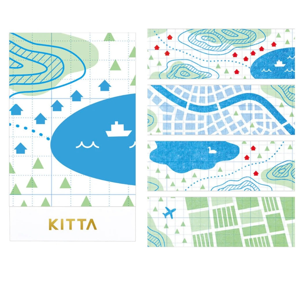 KITTA Portable Washi | Basic | Map