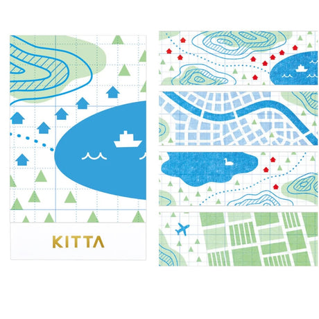 KITTA Portable Washi | Basic | Map