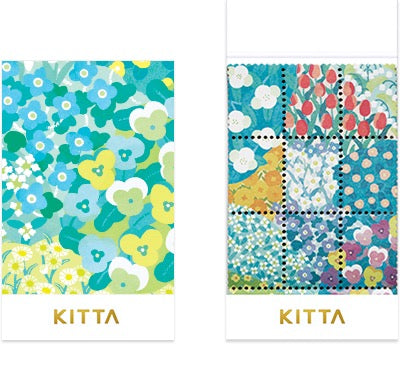 KITTA Washi Postage Stamp Style | Special | Garden