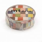 Mosaic Grayish Multi-Color | Washi Tape