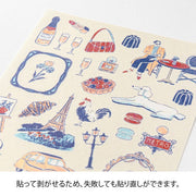 Midori Stickers by Country Motif Asst